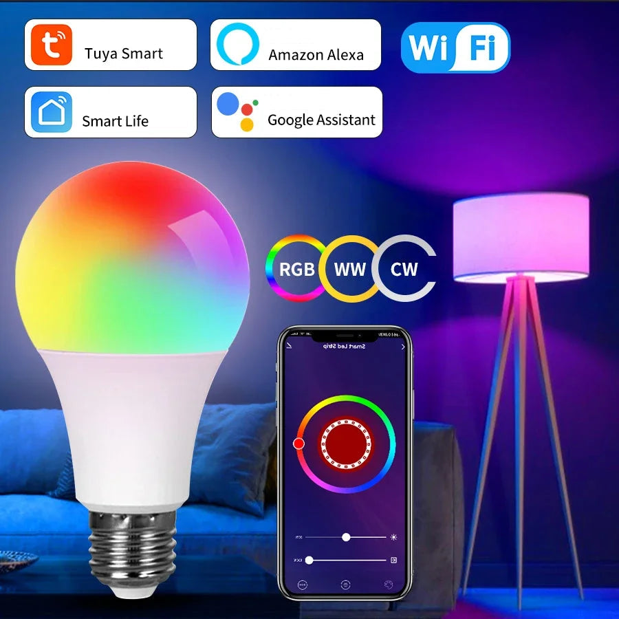 Wi-Fi Connected Bulb