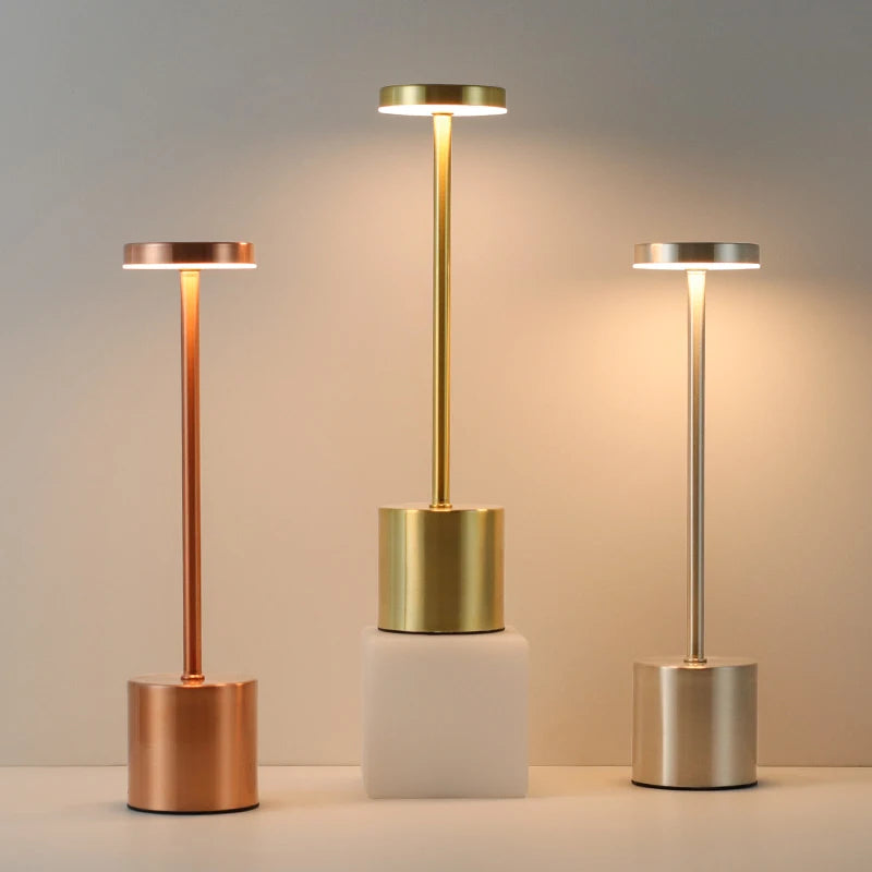 LED Touch Metal Desk Lamp